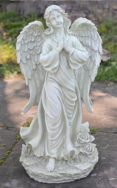 outdoor angel garden statues